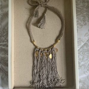 Stella & Dot Fringe Collar Necklace